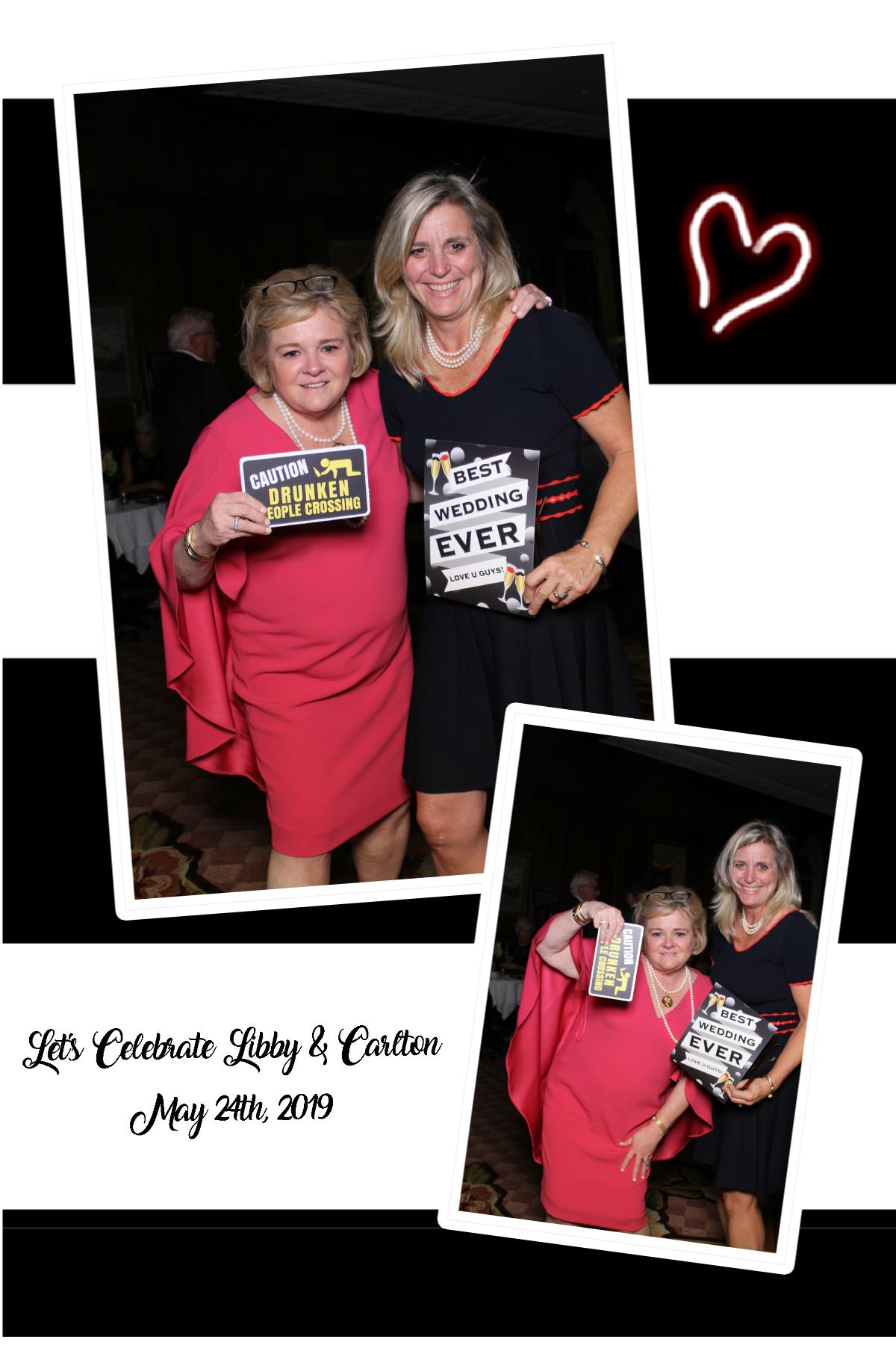 Let's Celebrate Libby & Carlton | View more photos from the event at gallery.photoboothcincy.com/u/PhotoBoothCincy/Lets-Celebrate-Libby-Carlton